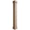 Ekena Millwork Hand Hewn Endurathane Faux Wood Non-Tapered Square Column Wrap w/Standard Capital & Base, 16"W x 6'H COLUHH16X072STUF - alternate 1